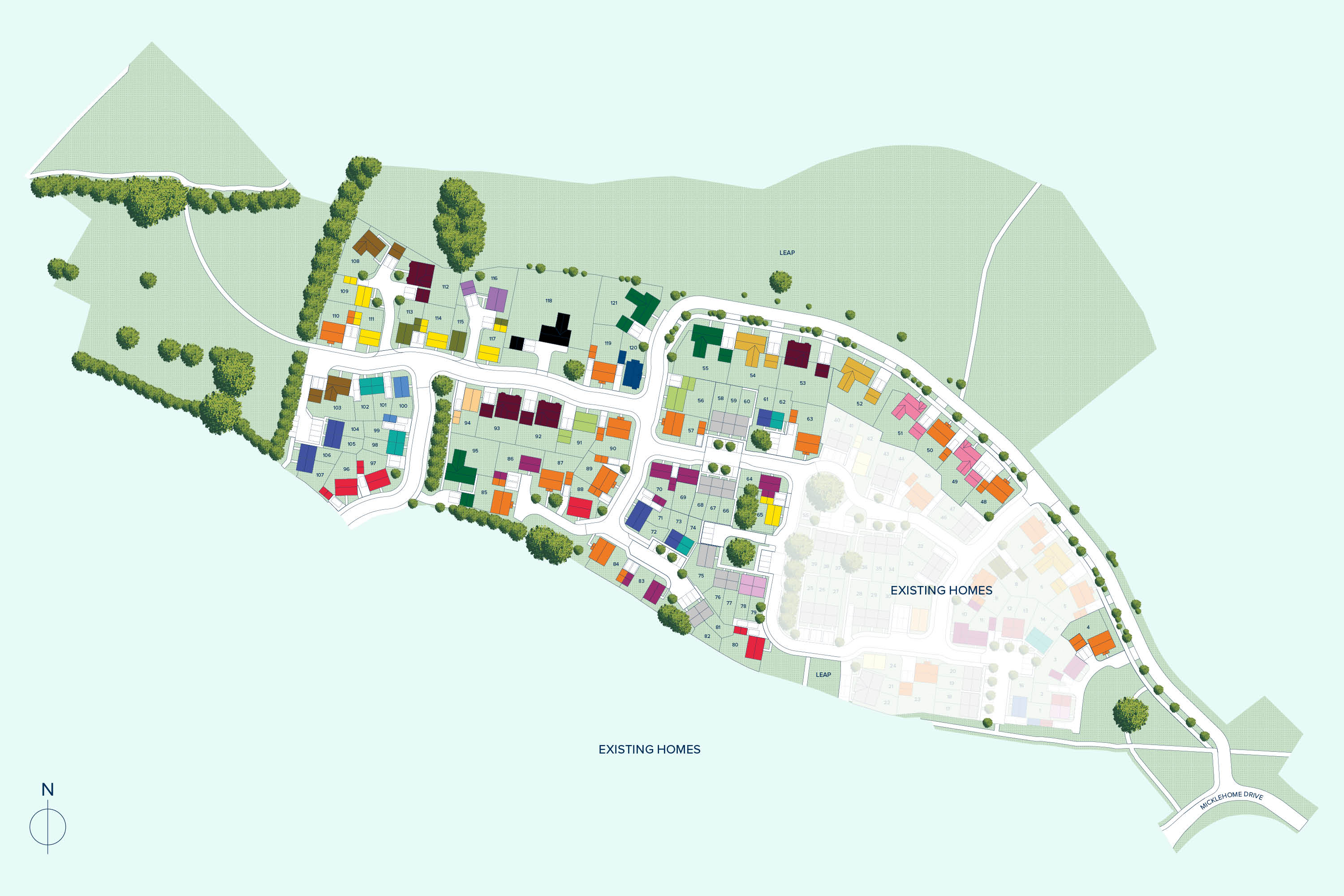 Green Acres at Alrewas New Homes in Alrewas Crest Nicholson