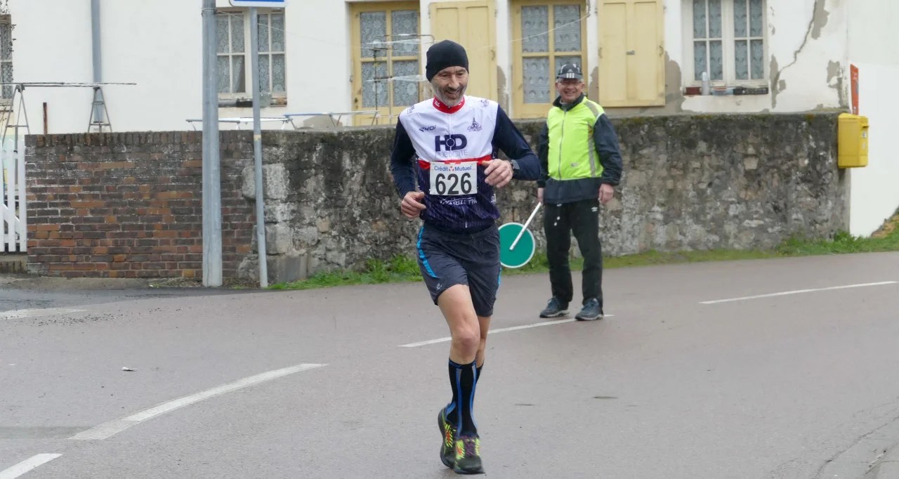 Sébastien premier au trail des 3 châteaux Creusot Vélo Sport