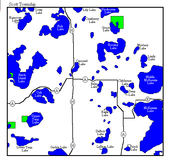 Scott Township County Wisconsin Imagemap