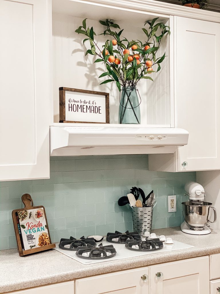 My Experience With Peel and Stick Glass Tile Backsplash Cribbs Style