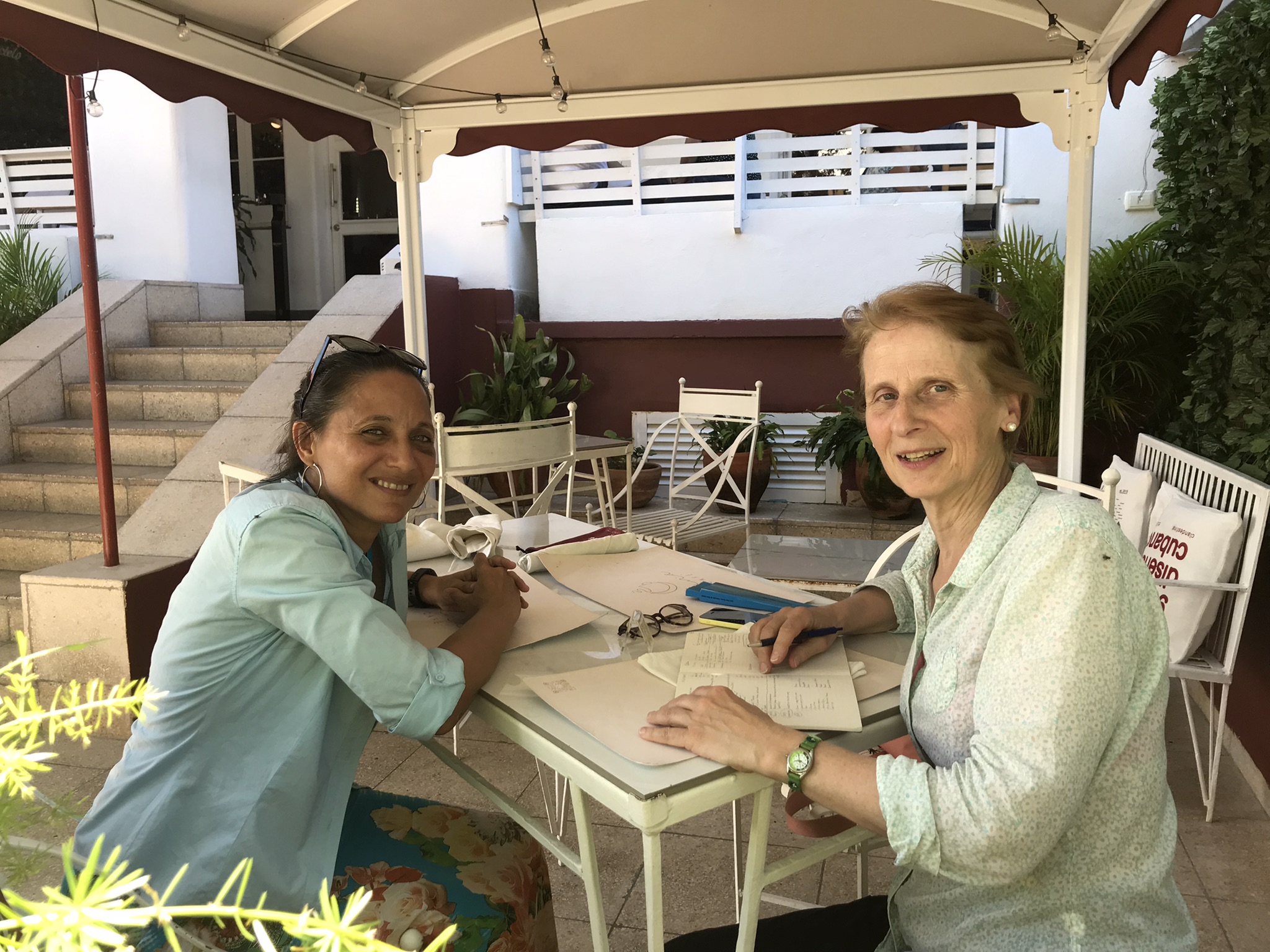 Meeting with colleagues in Havana Summer 2023 CRICKET CIC