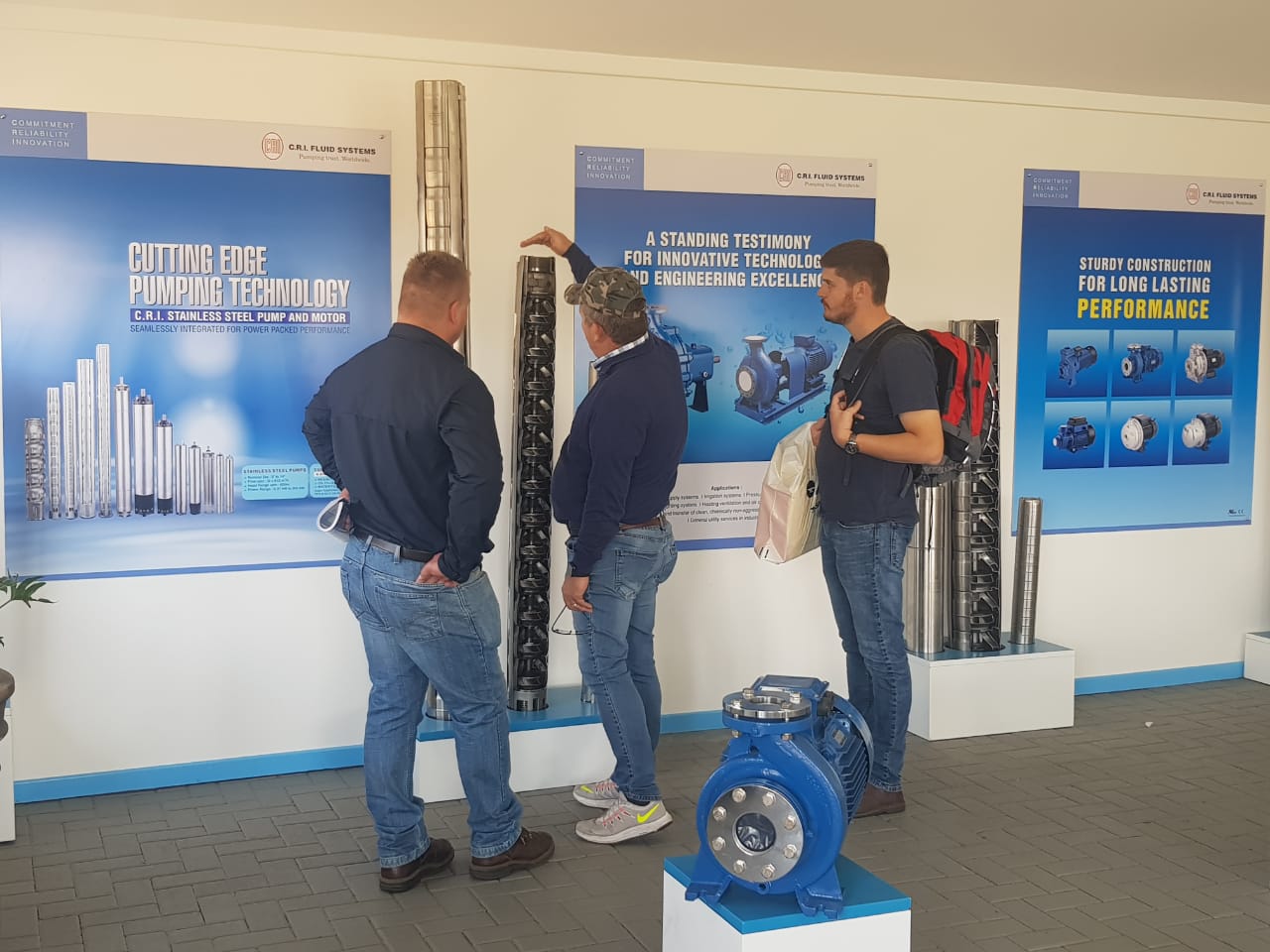 South Africa Nampo Trade fair CRI FLUID SYSTEMS