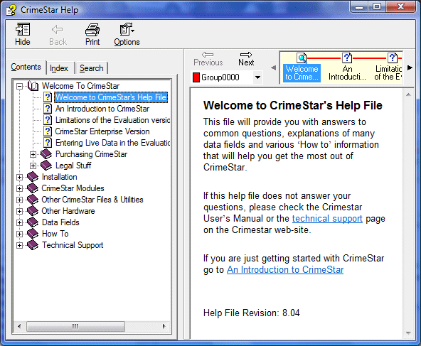 POLICE SOFTWARE CrimeStar Records Management