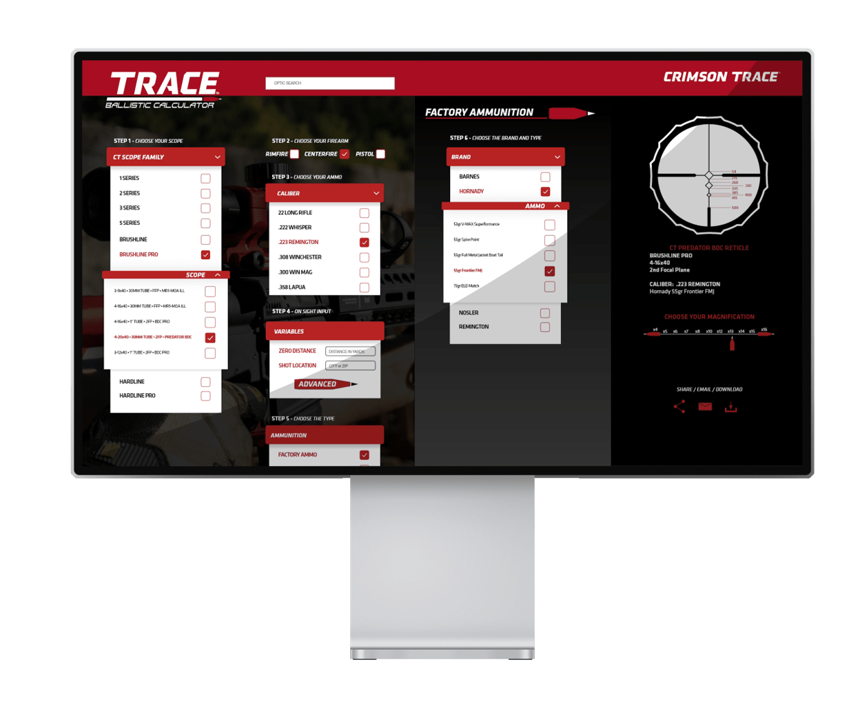 Introducing Brushline and Hardline Scopes CrimsonTrace