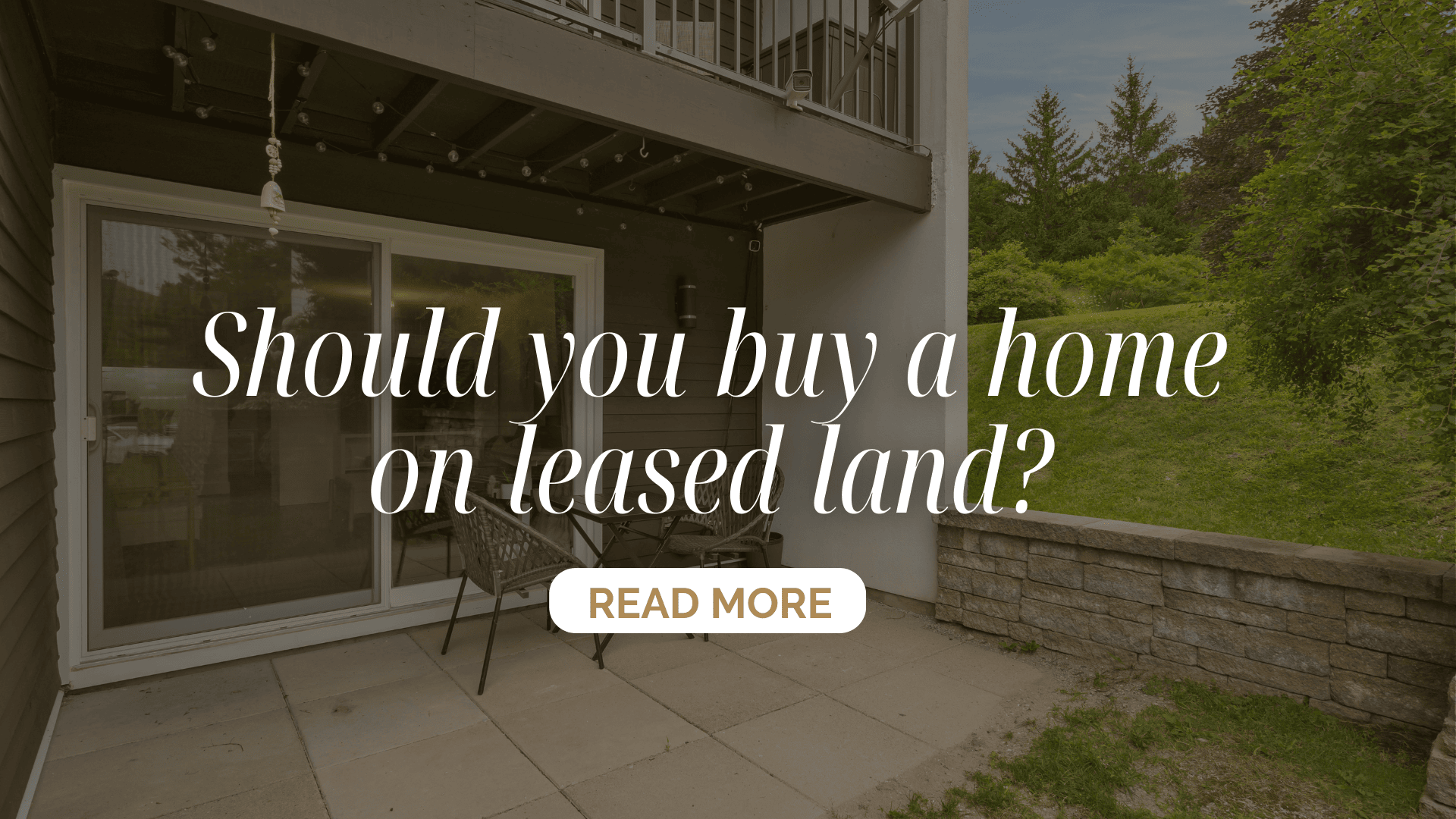 Should you buy a home on leased land? Cripps Realty