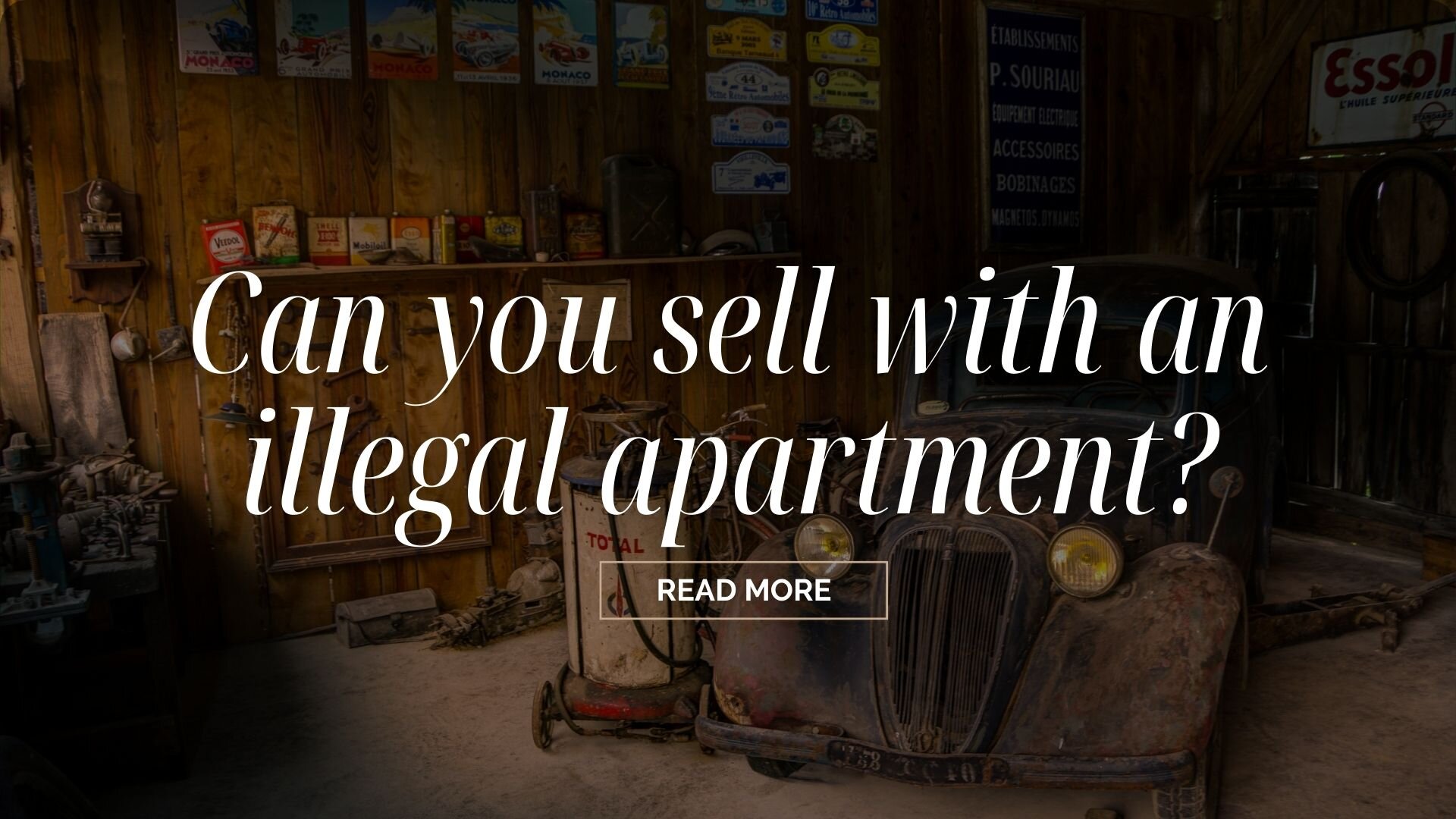 Can you sell with an illegal apartment? Cripps Realty