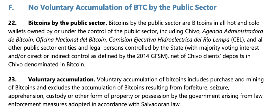 FMI 'Manda' El Salvador arrête d'acheter du bitcoin ou annulera le prêt FMI 'Manda' El Salvador arrête d'acheter du bitcoin ou annulera le prêt