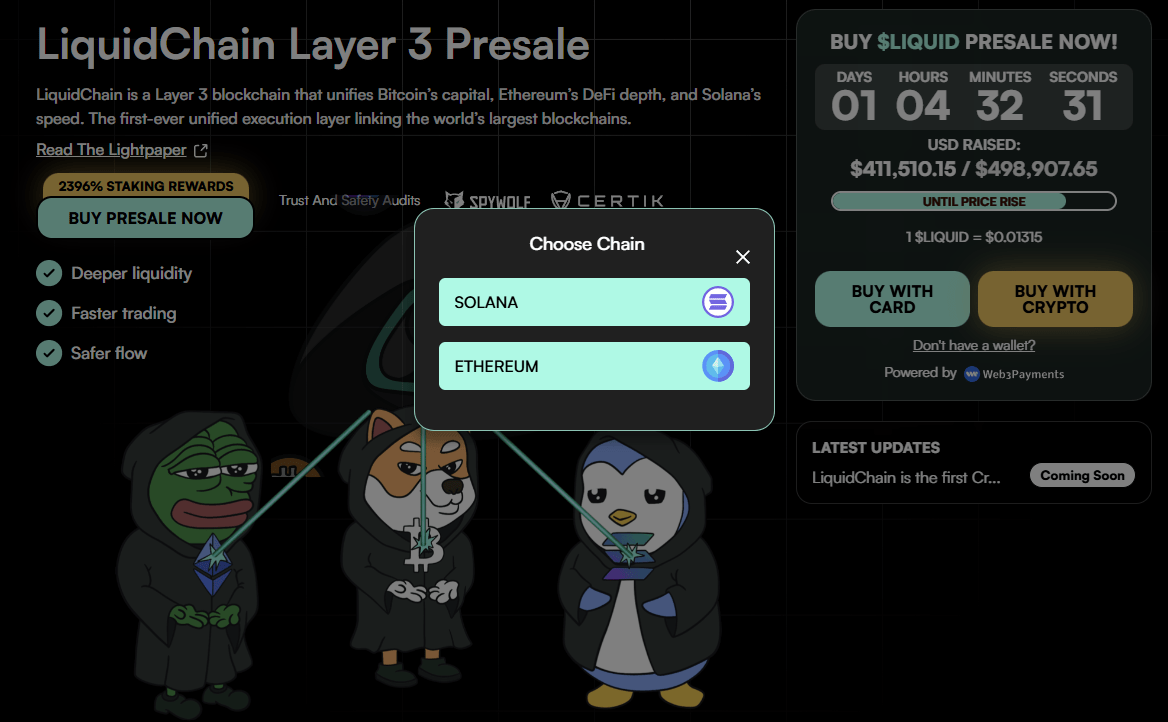 Prévente LiquidChain