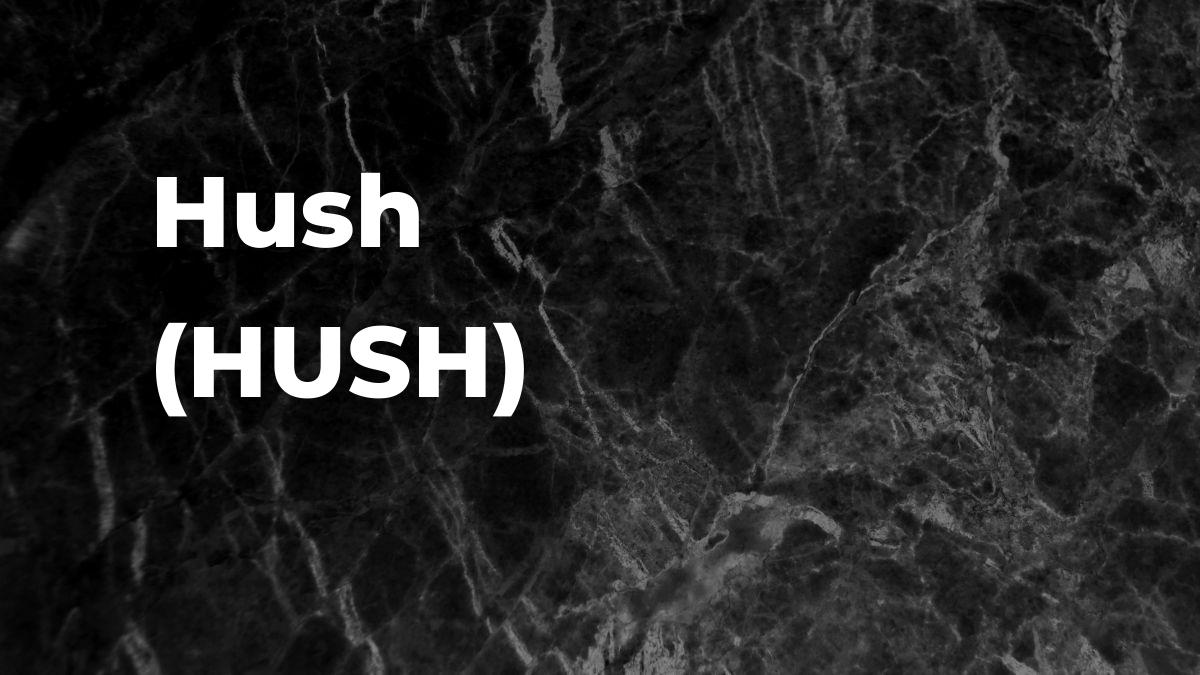 ما هو Hush (HUSH)؟ السعر والتبادل والمشروع والمعلومات العامة
