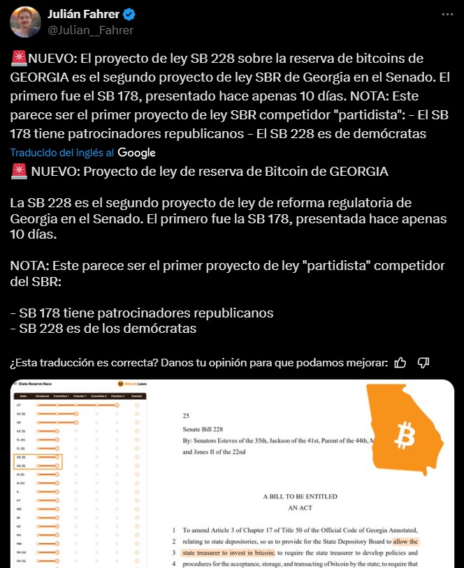 Le nouveau projet de réserve Bitcoin ne met pas les limites d'achat Le nouveau projet de réserve Bitcoin ne met pas les limites d'achat