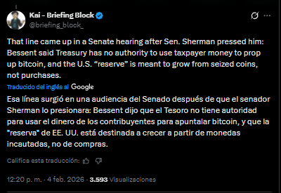 Que dit l’administration Trump de la baisse historique du prix du bitcoin ? Que dit l’administration Trump de la baisse historique du prix du bitcoin ?