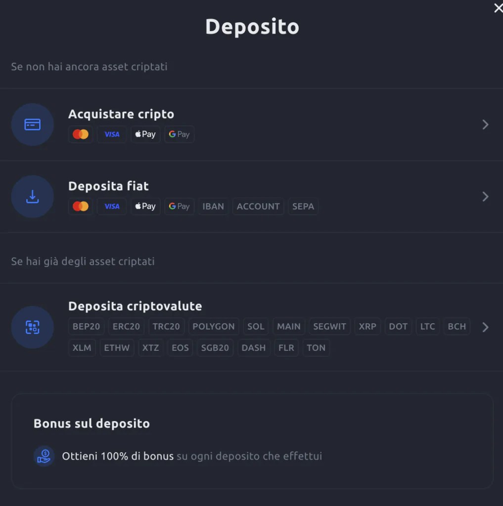 mode dépôt