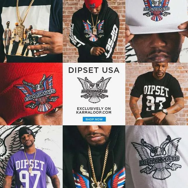 DIPSET USA Clothing Karmaloop Exclusive Crisp Culture