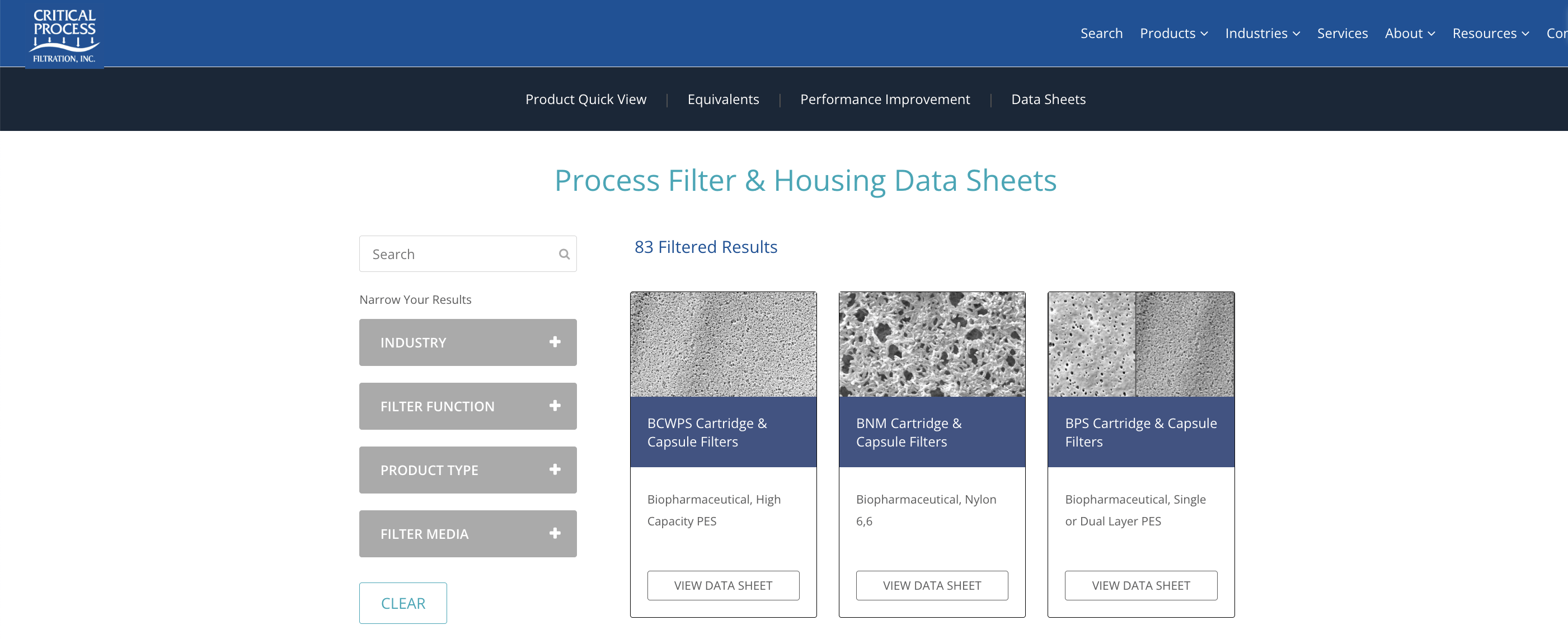 Cartridge Filter End Cap Guide