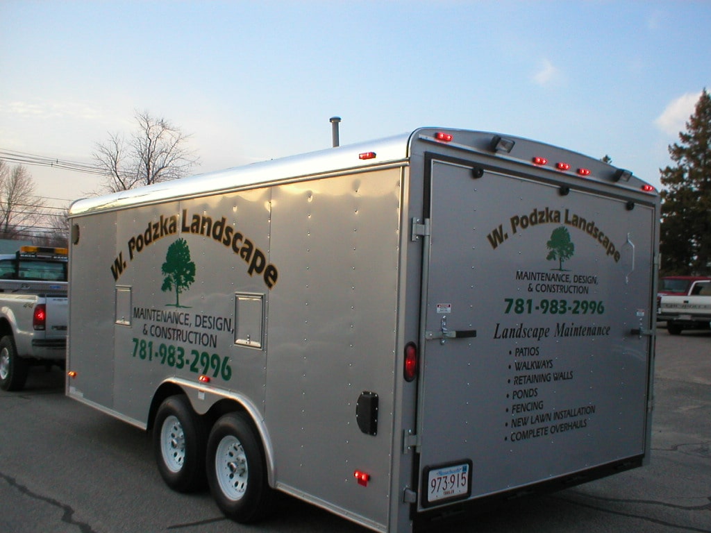 Trailer Lettering and Trailer Graphics Crivello Signs, Inc. >> 508