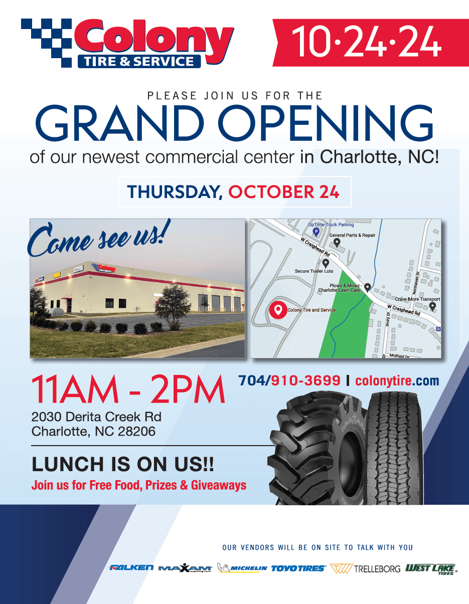 Celebrate Colony Tire & Services New Charlotte Location Carolinas