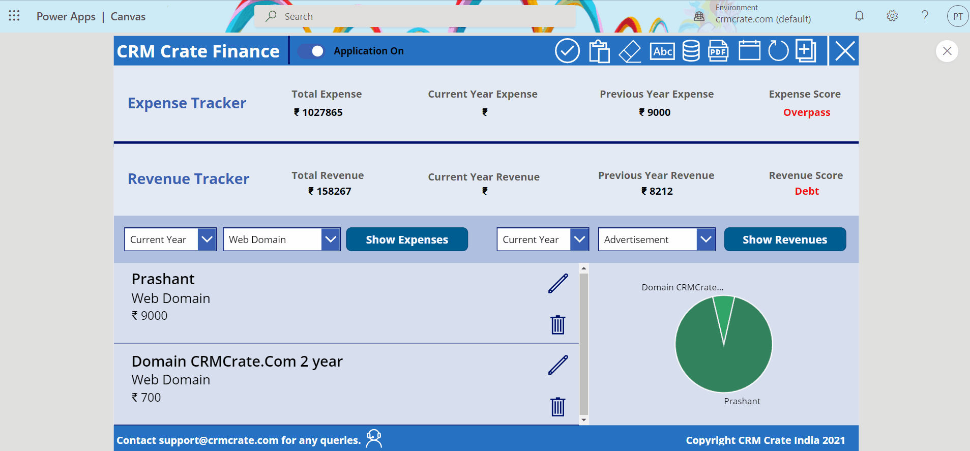 Implementing a Pagination in Gallery of Canvas App CRM Crate
