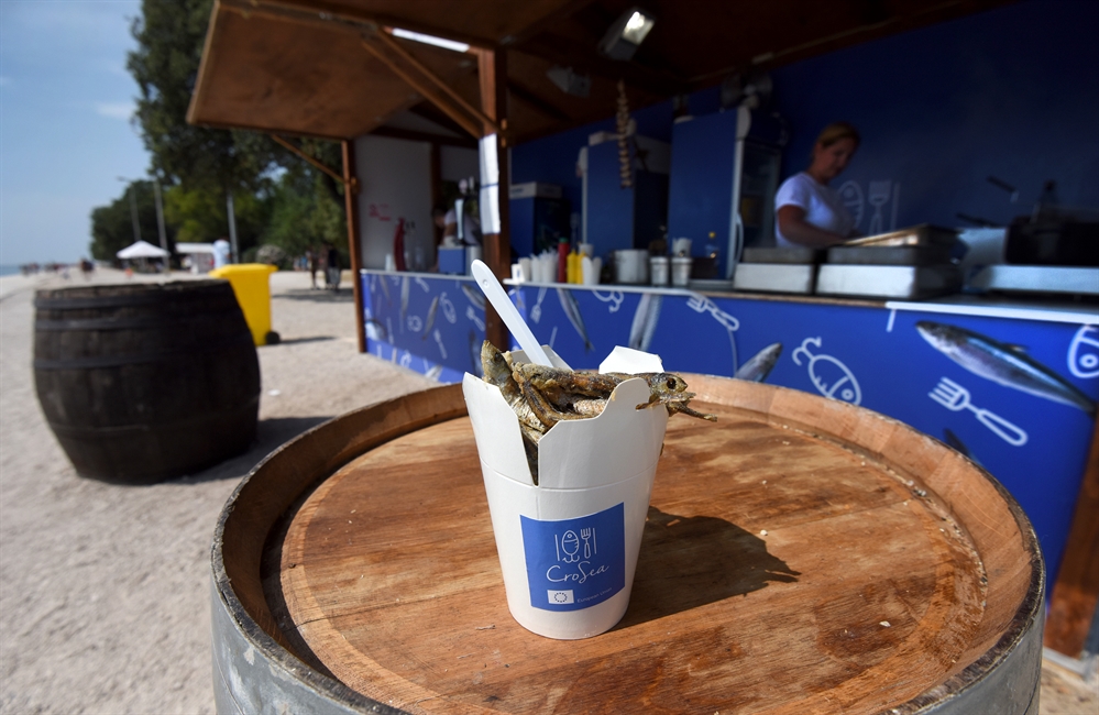 CroSea First Adriatic Fish Fast Food in Zadar Croatia Week