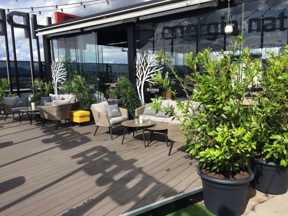 New Rooftop Garden Bar Opens on Zagreb’s Tallest Skyscraper Croatia Week