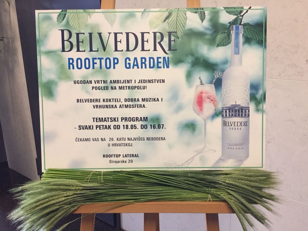 New Rooftop Garden Bar Opens on Zagreb’s Tallest Skyscraper Croatia Week