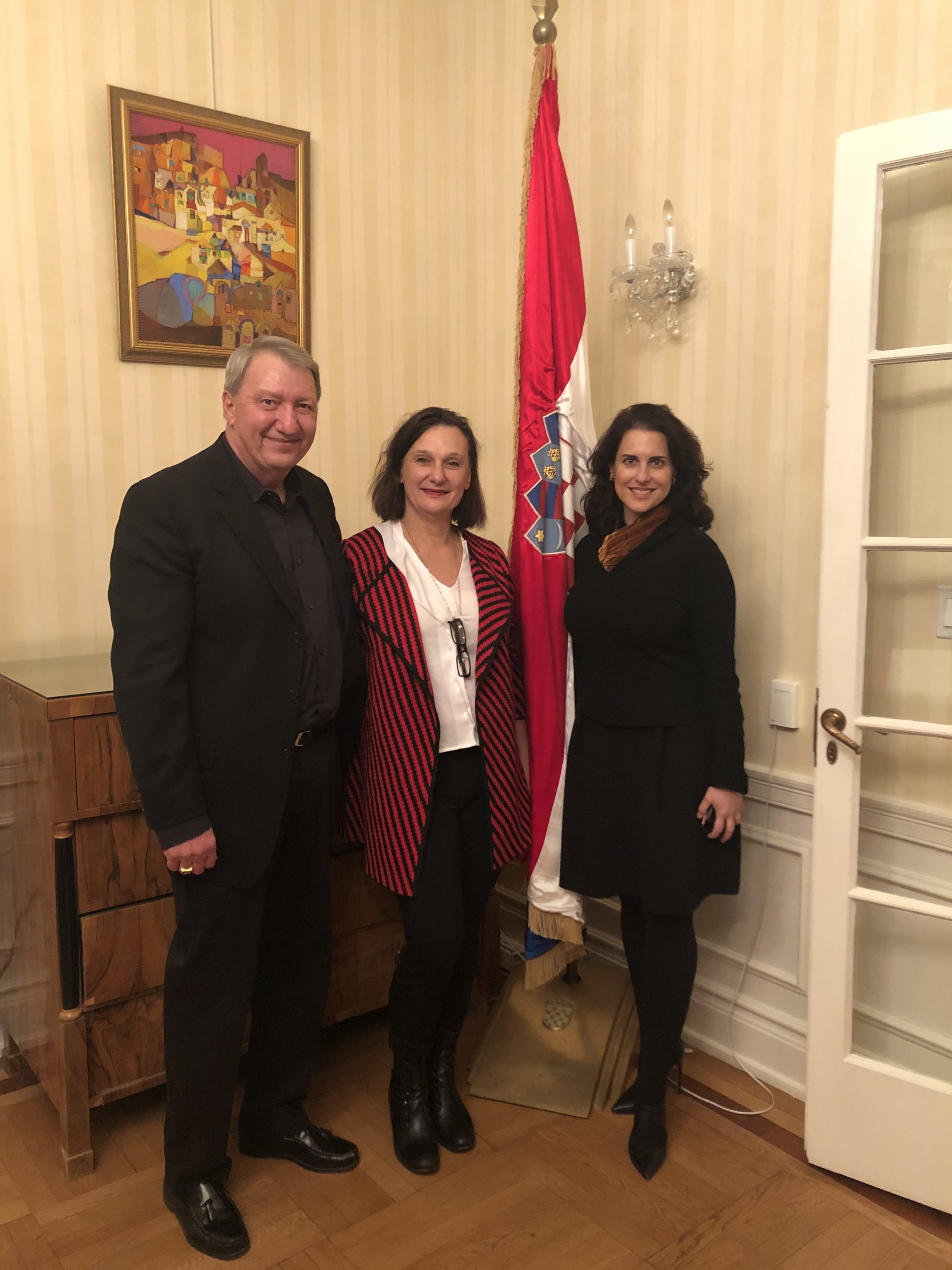 Wine tasting to celebrate Martinje at the Croatian Embassy, Washington DC Croatia Week