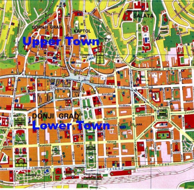 Zagreb Map to Easily Get Around Croatia's Capital (Includes Tram and