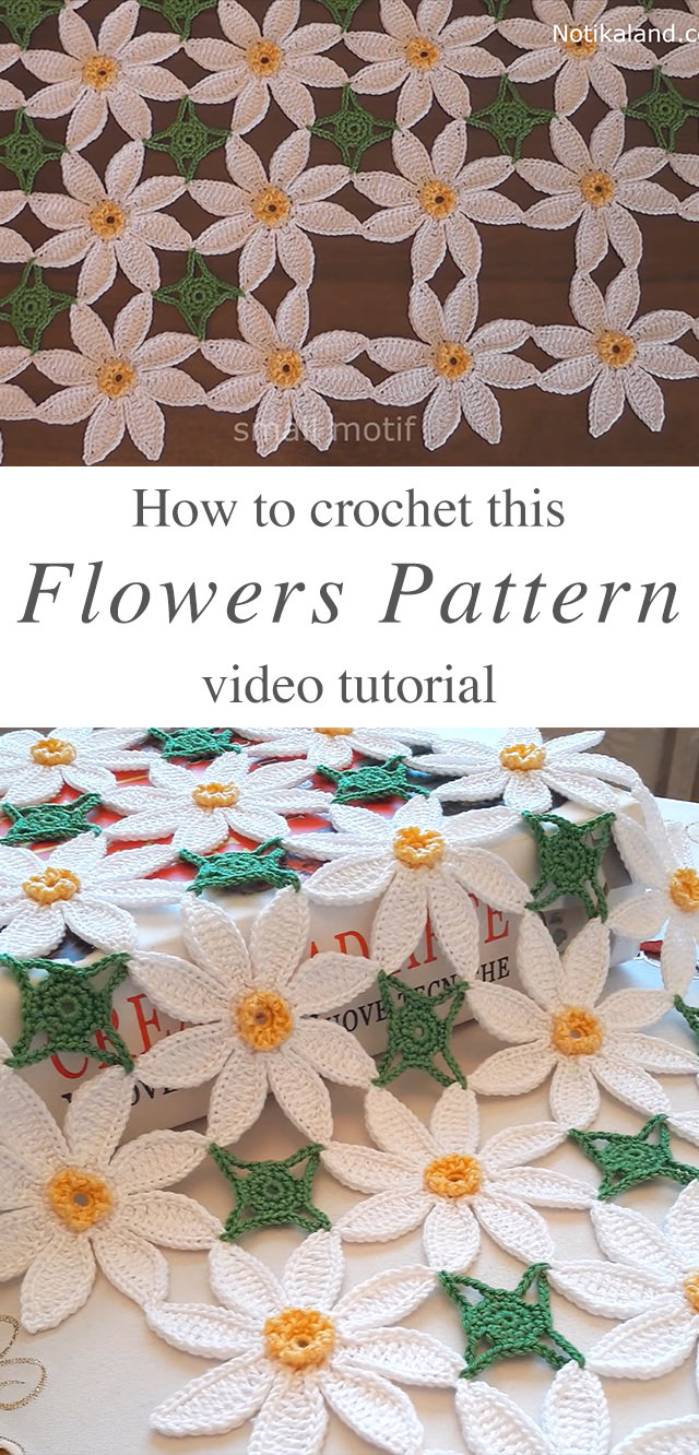 Crochet Flower Pattern Easy Free Tutorial CrochetBeja