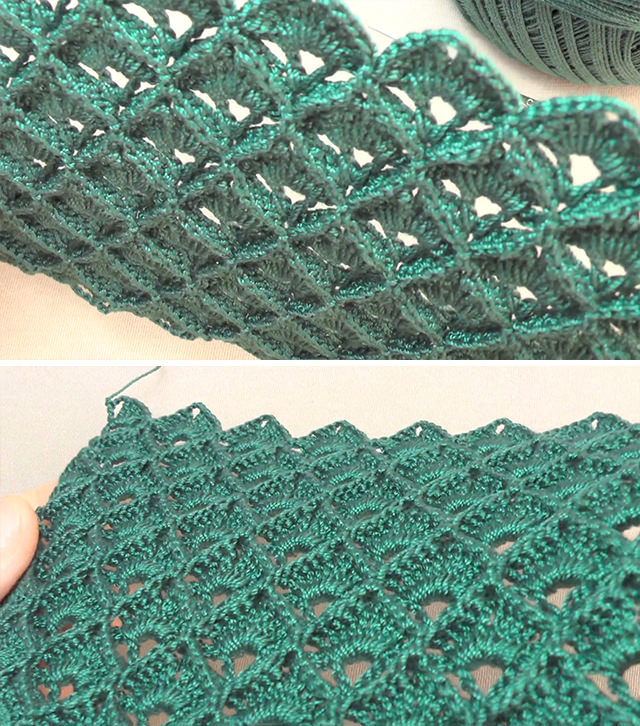 Crochet Embossed Pattern You Will Love CrochetBeja