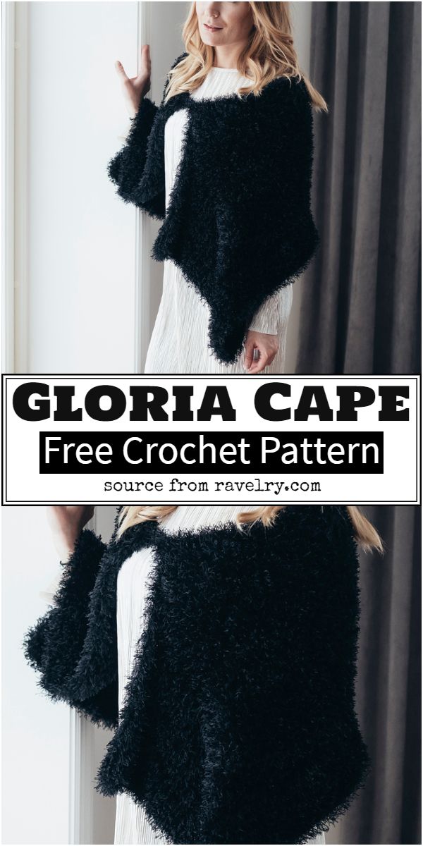 20 Easy Crochet Cape Patterns Free