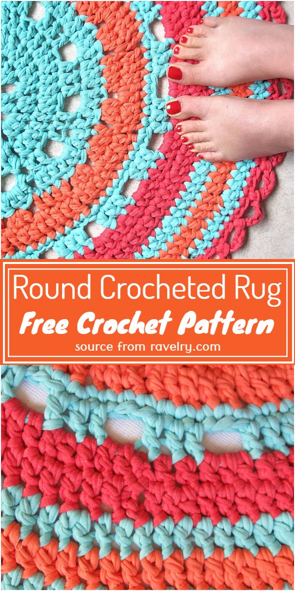 40 Best Free Crochet Rug Patterns In 2022 Crochet Arts