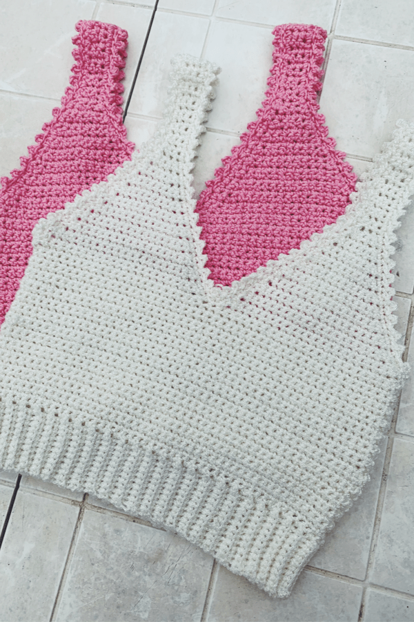 Crochet Starburst Tank Top Crochet with Carrie