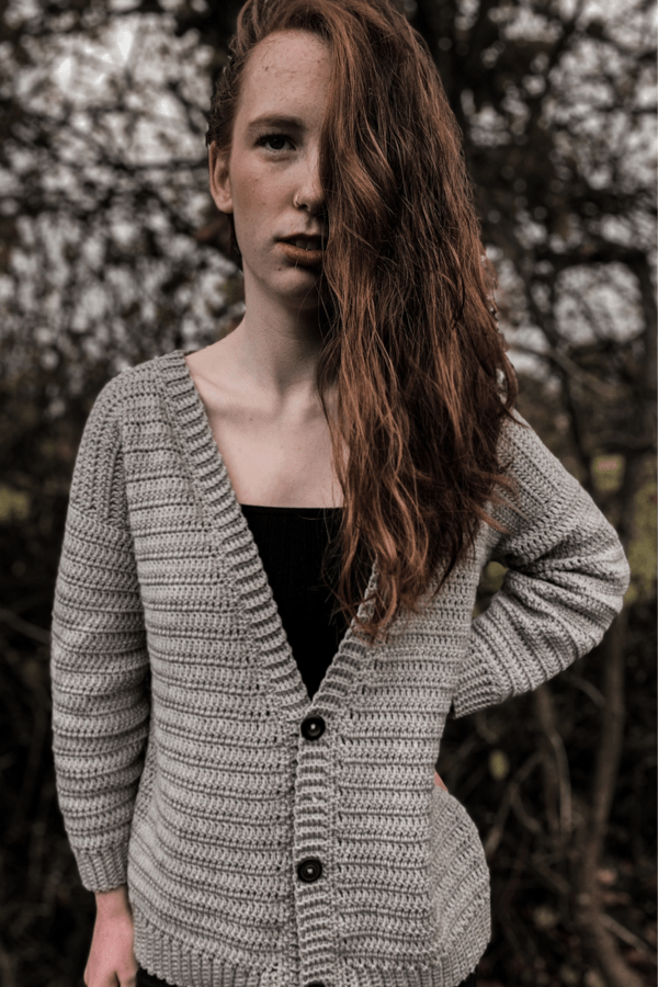 Basic Everyday Crochet Cardigan Crochet with Carrie