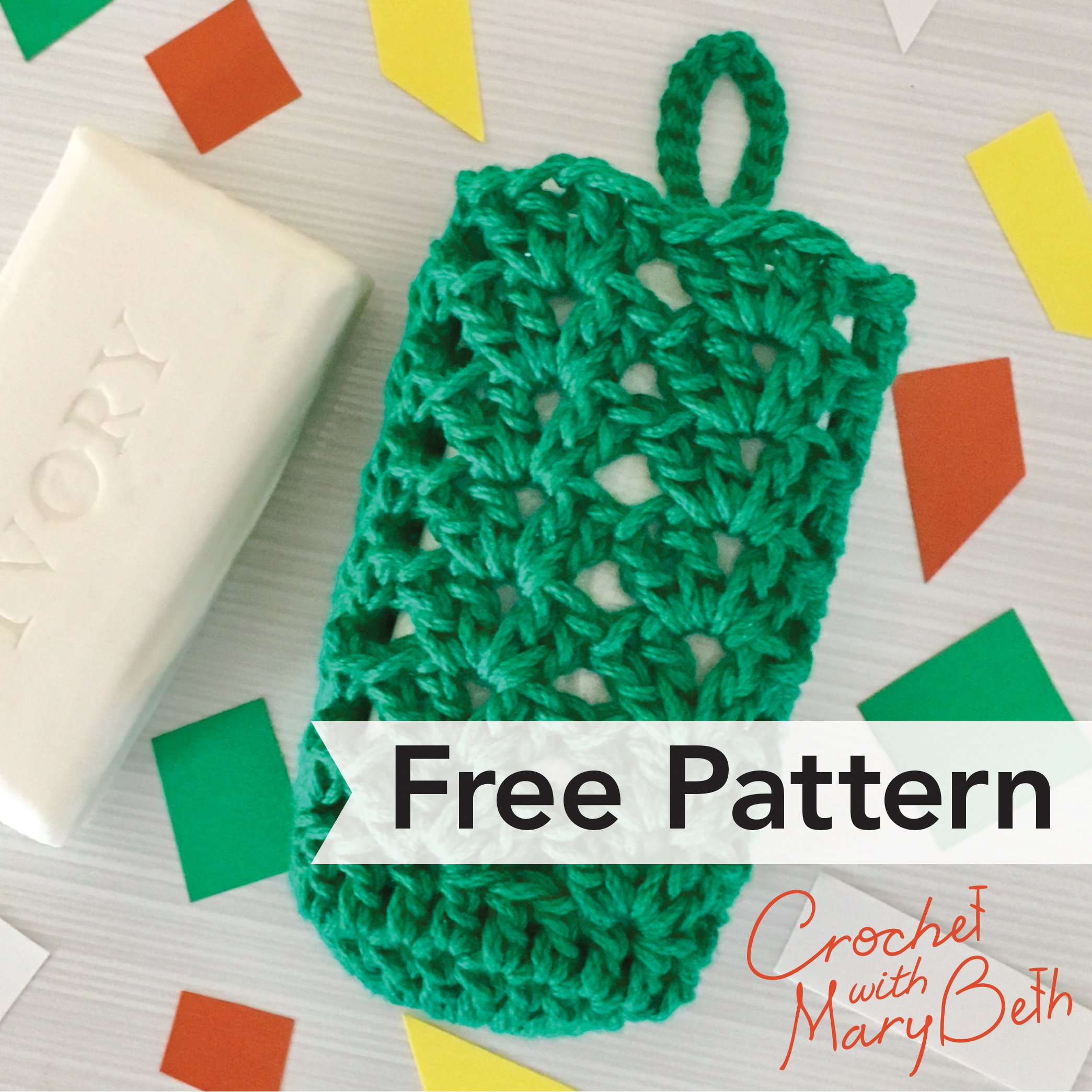 Iris Stitch Soap Cozy Free Indie Crochet Patterns