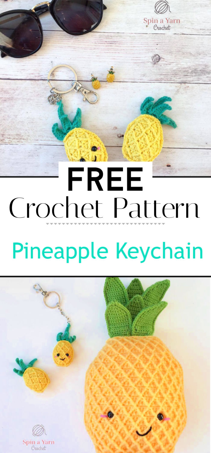 17 KeyChain Crochet Patterns Crochet with Patterns