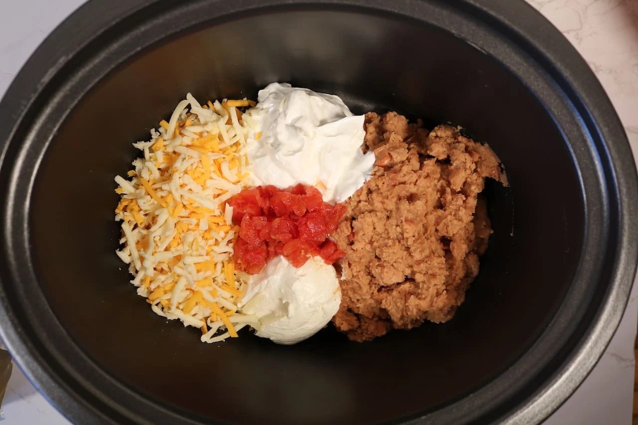 Cream Cheese Bean Dip Recipe Easy Appetizer (Video)