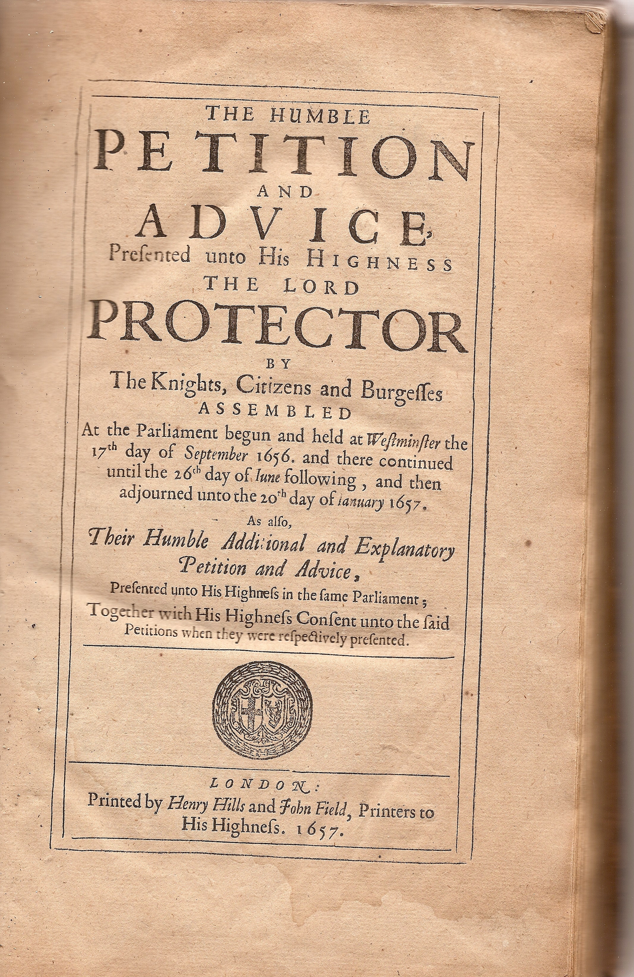 The Cromwell Museum Lord Protector Cromwell