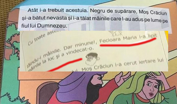 Mos Craciun Din Caietul De Scoala E Un Criminal In Serie