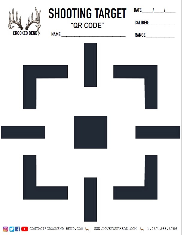 FREE Printable Shooting Targets Crooked Bend