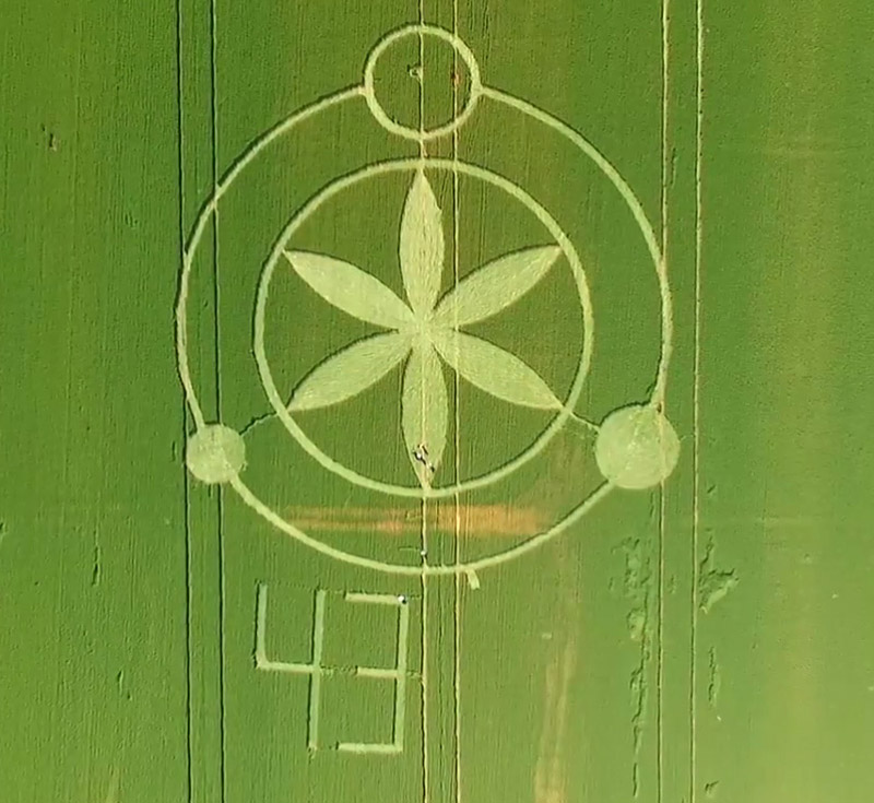 Crop Circle at Prudentópolis, Paraná, Brazil, Reported 27th September 2016