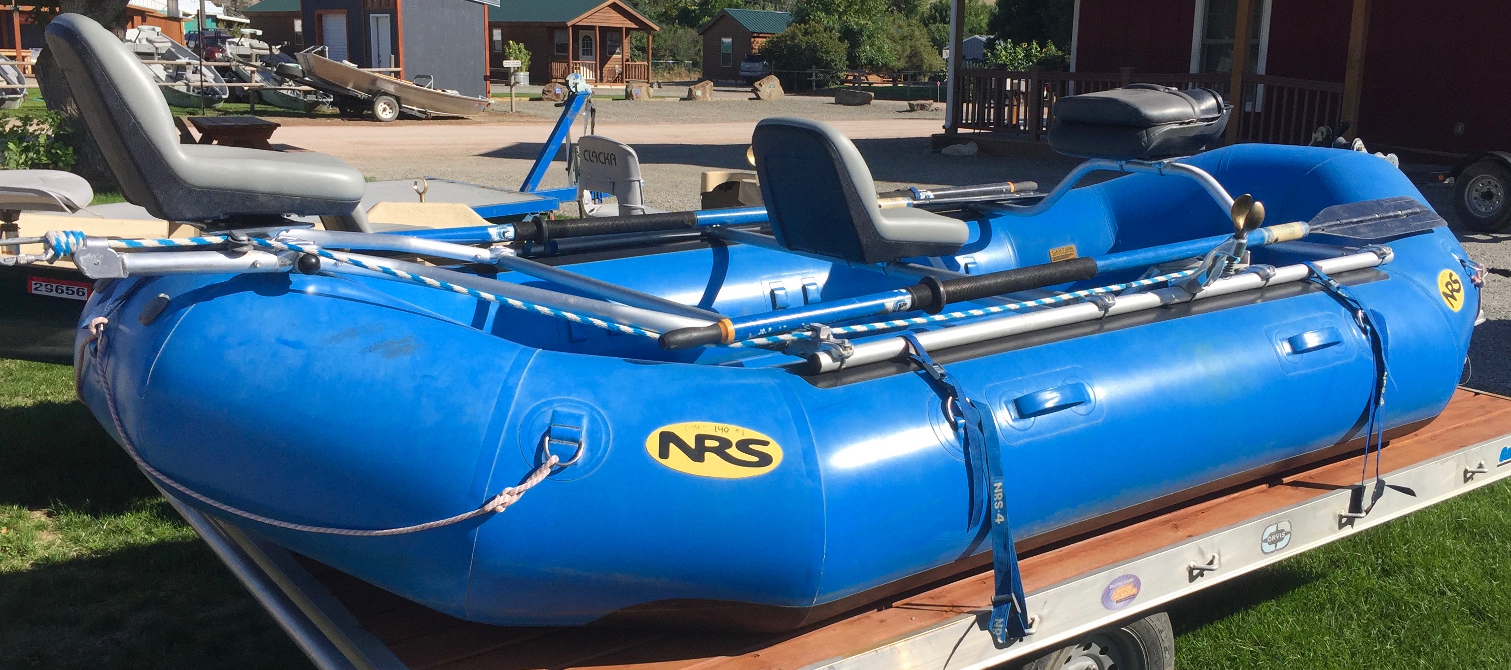 2016 NRS Raft Package CrossCurrents Fly Shop Missouri River Craig