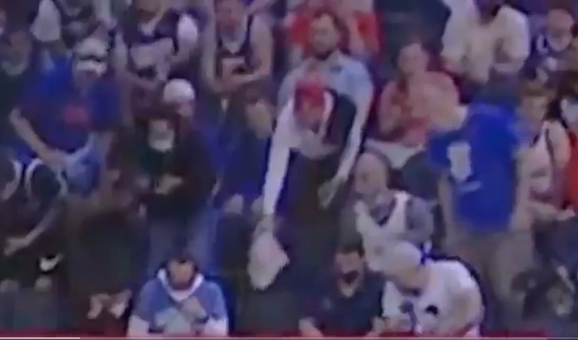 The Popcorn Thrower is Officially Banned from The Wells Fargo Center