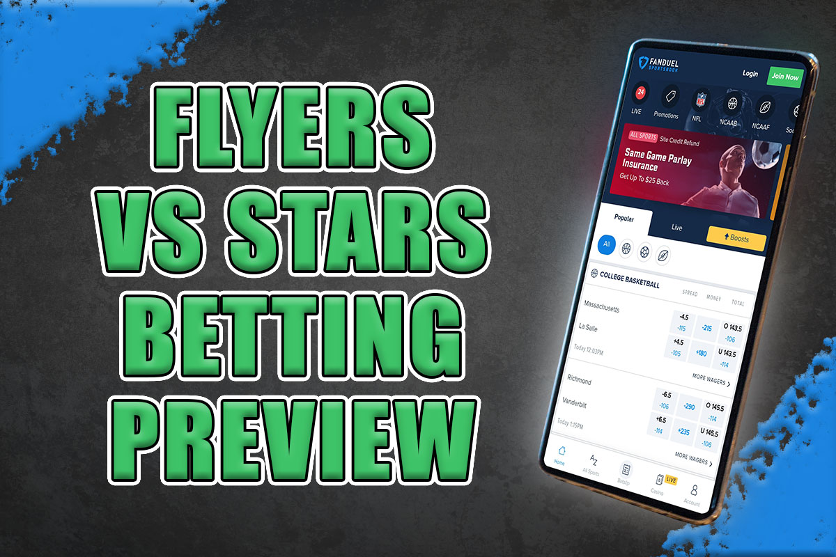Flyers vs. Stars Betting Odds, Pick and Prediction (November 13, 2021