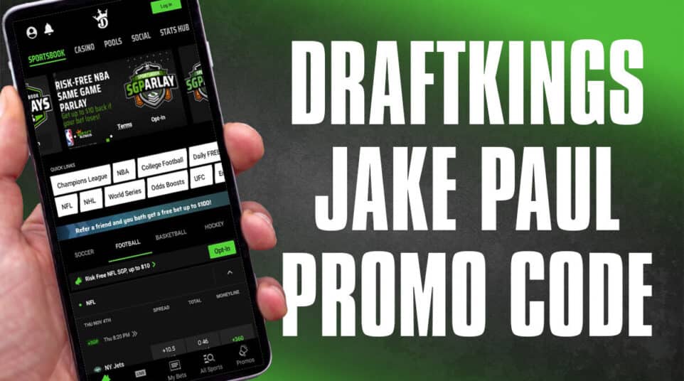 DraftKings Jake Paul Promo Code Claim 150 Instant Fight Bonus