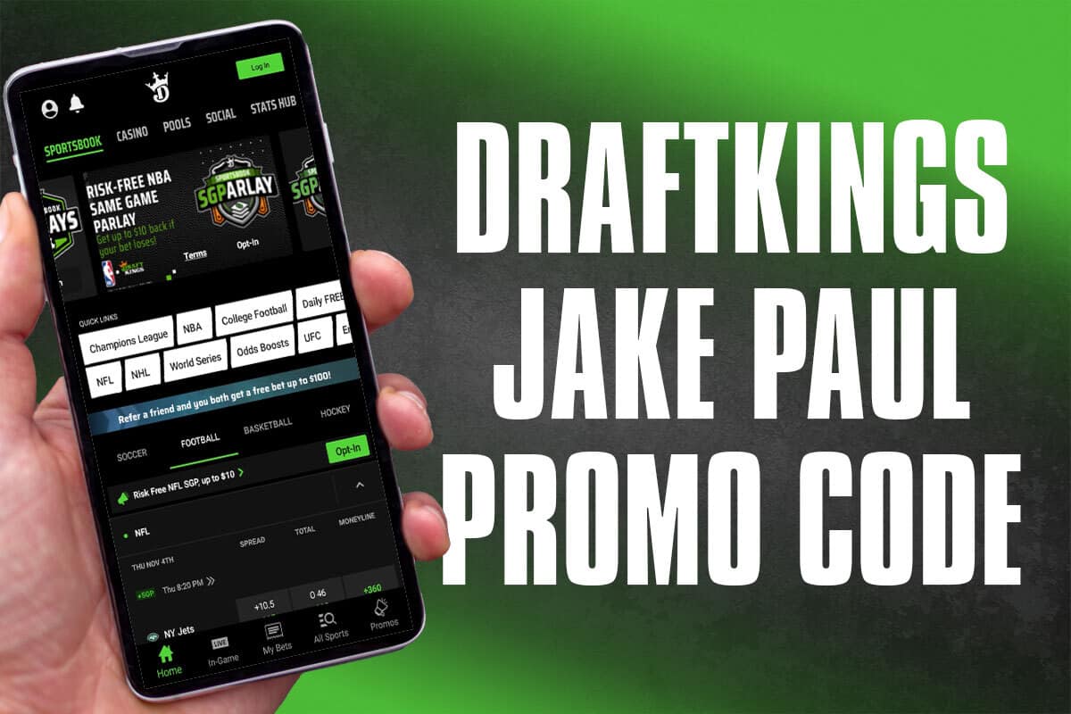 DraftKings Jake Paul Promo Code Claim 150 Instant Fight Bonus