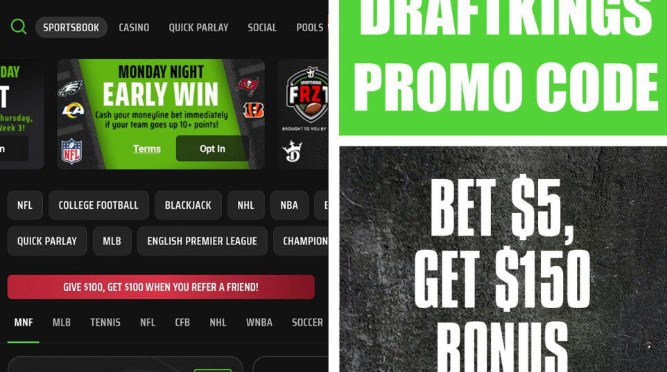 DraftKings Promo Code Win 150 Bonus on Any 5 Stanley Cup Final, MLB