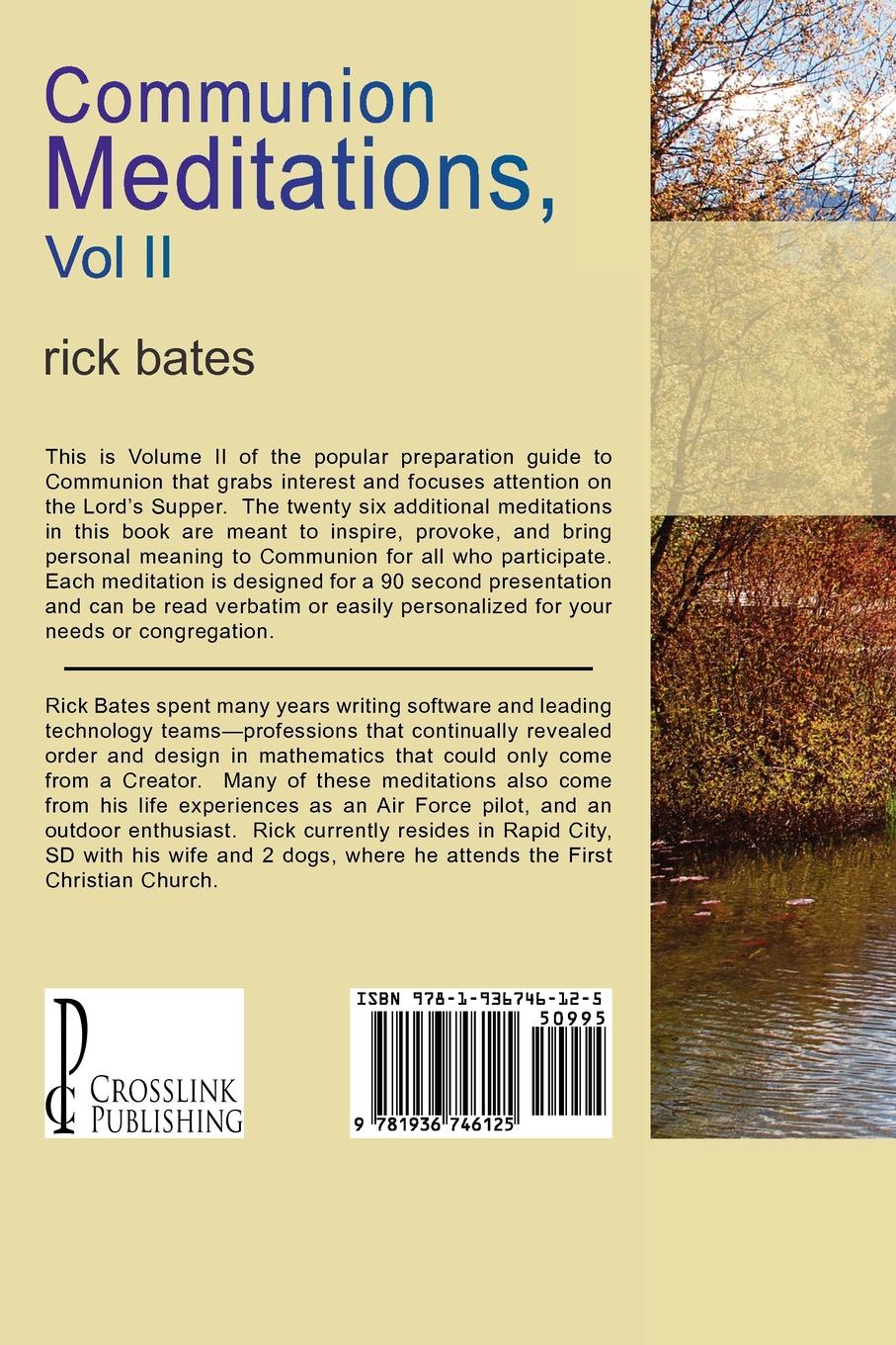 Communion Meditations, Vol IICrossLink Publishing CrossLink Publishing