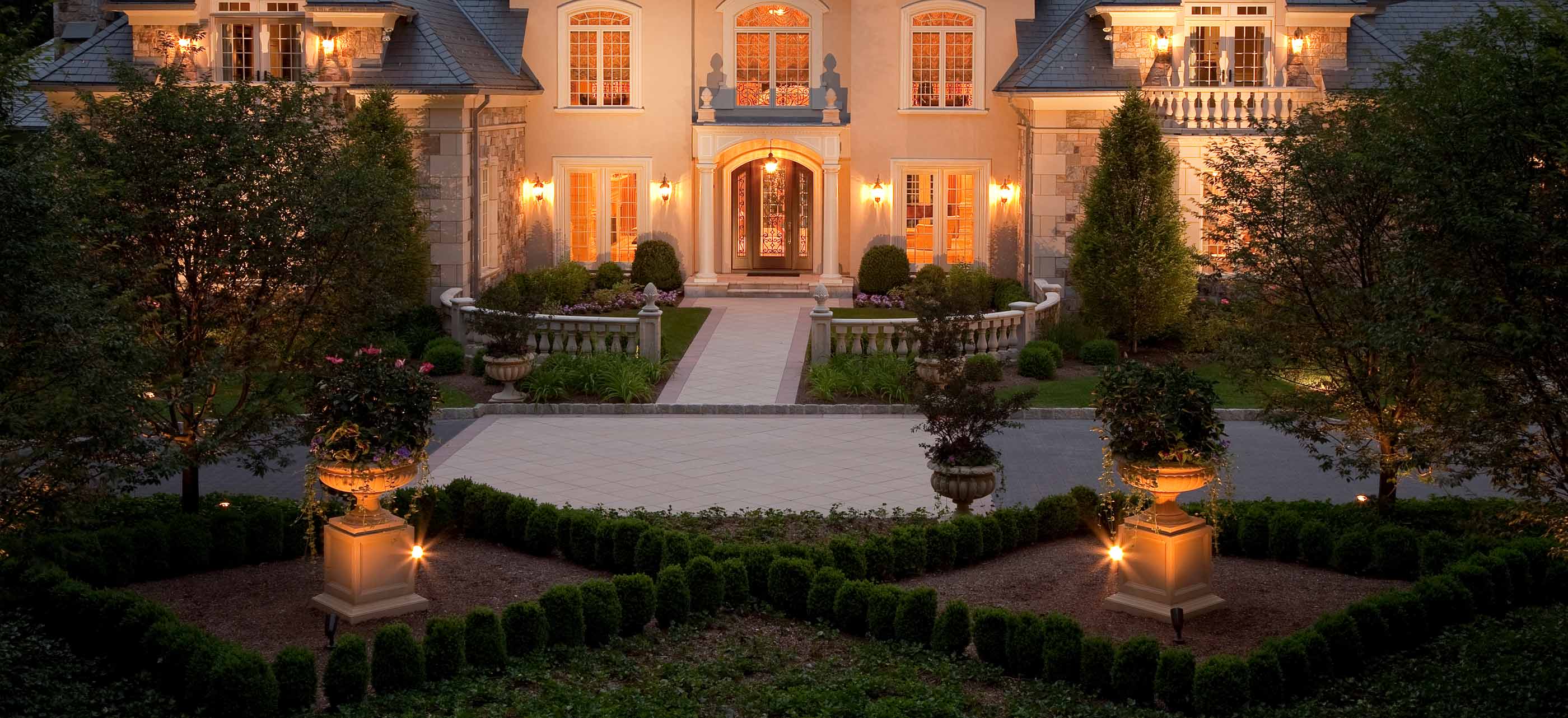 Landscape Lighting in New Jersey Cross River Design