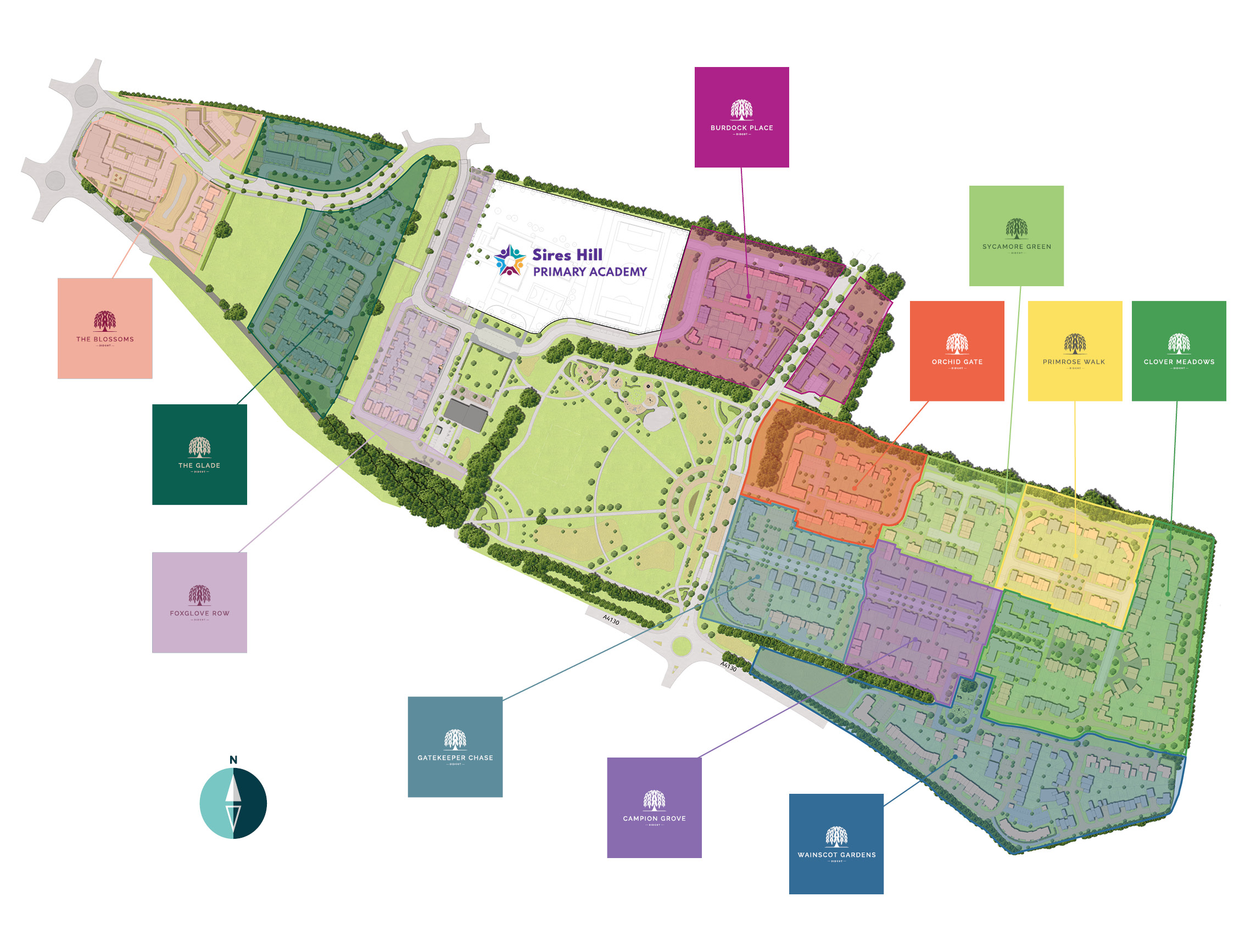 New Homes Willowbrook Park, Didcot Croudace Homes