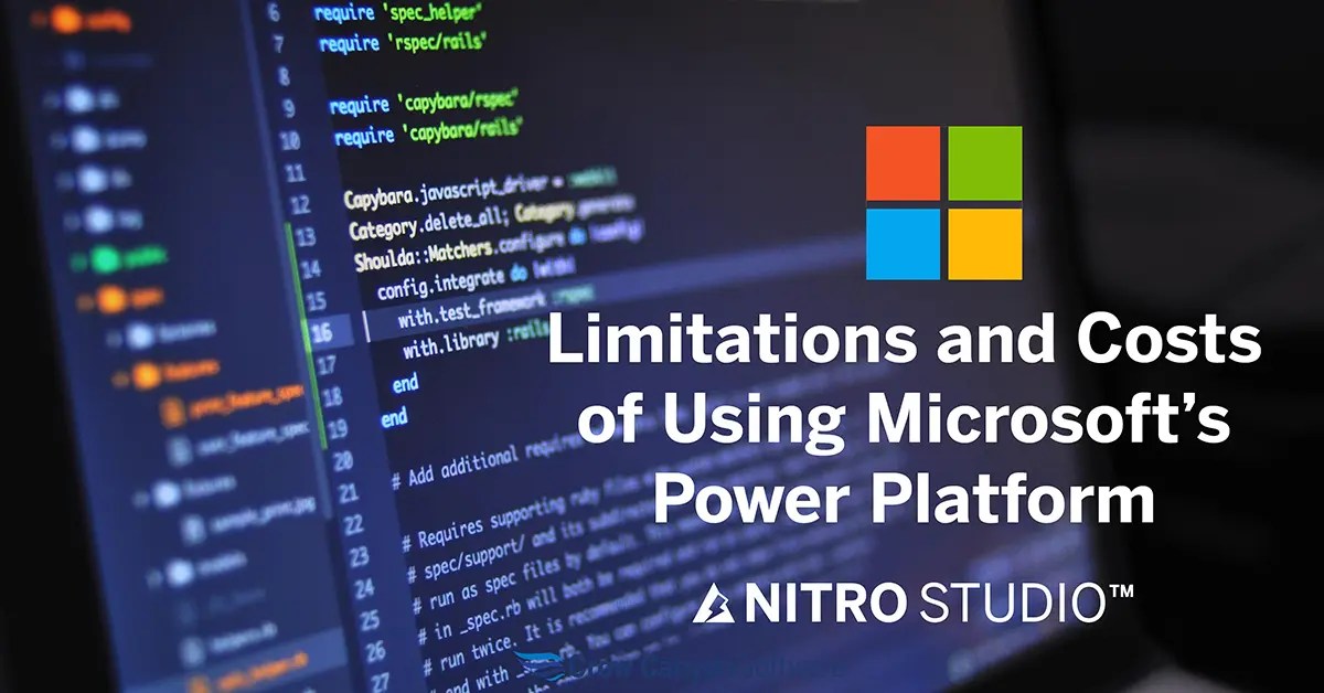 Office 365 Power Apps Is Limited Learn What is Not Included