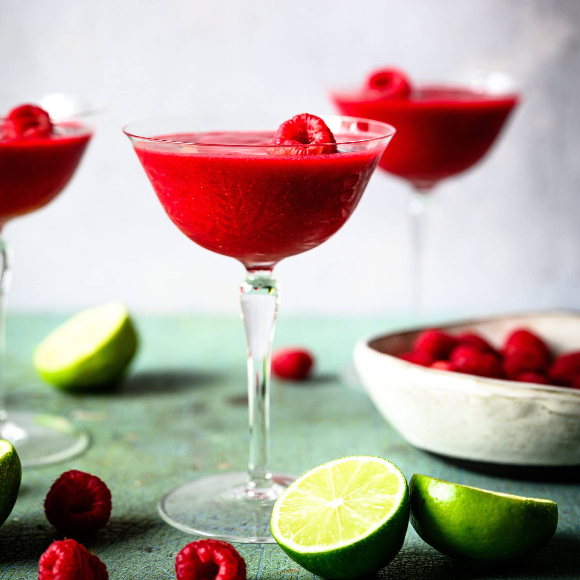 Frozen Raspberry Daiquiri (5 Minute Recipe) Crowded Kitchen
